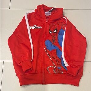 Marvel Spider-Man Kids Costume Jacket - Red and Blue